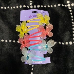 Claire’s hair clips